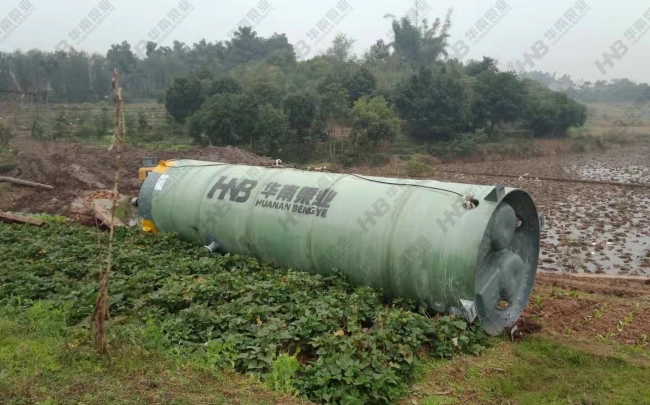 四川自貢市富順縣石道鄉(xiāng)生活污水